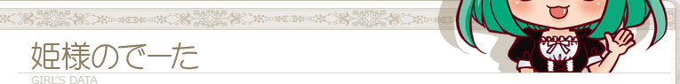 姫様のでーた